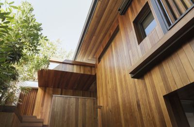 Hardwood Siding Installation detail